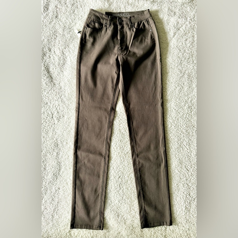 Parasuco Jeans Women’s Mocha Brown Jeans Size 6 New with Tags
